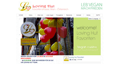 Desktop Screenshot of lovinghut.co.at