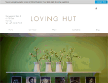 Tablet Screenshot of lovinghut.no