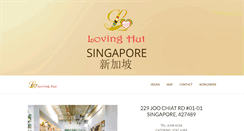 Desktop Screenshot of lovinghut.com.sg